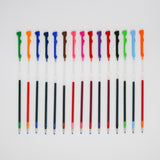 Pilot 百樂 HI-TEC-C 啫喱筆 Coleto 單枝筆芯 - 有 15 隻顏色可以選擇
