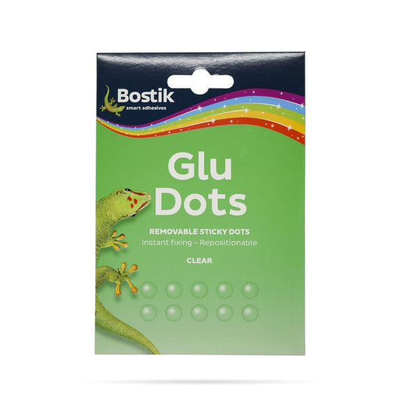 Bostik 寶貼 Glu Dots 可重複使用透明萬用貼